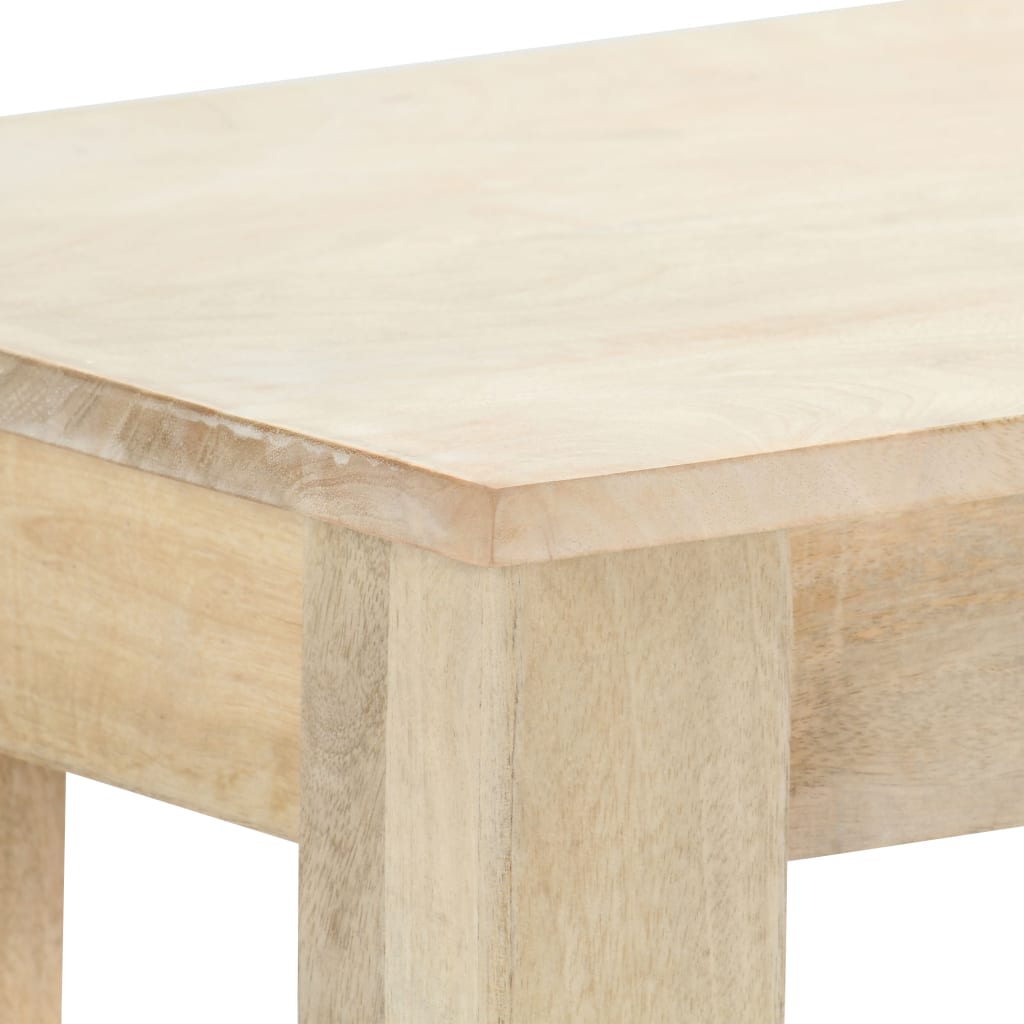 Consolle 110x35x77 cm in Legno Massello di Mango