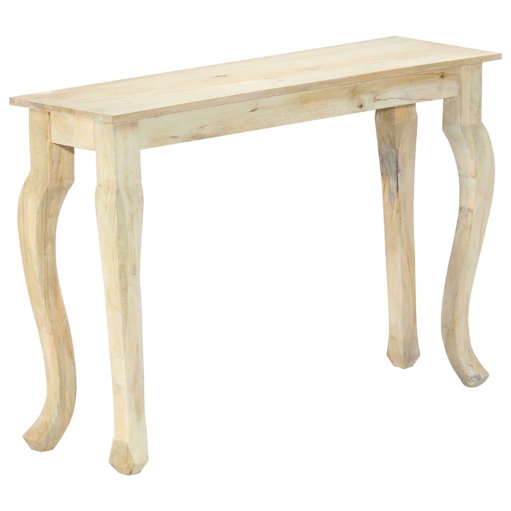 Consolle 110x35x77 cm in Legno Massello di Mango