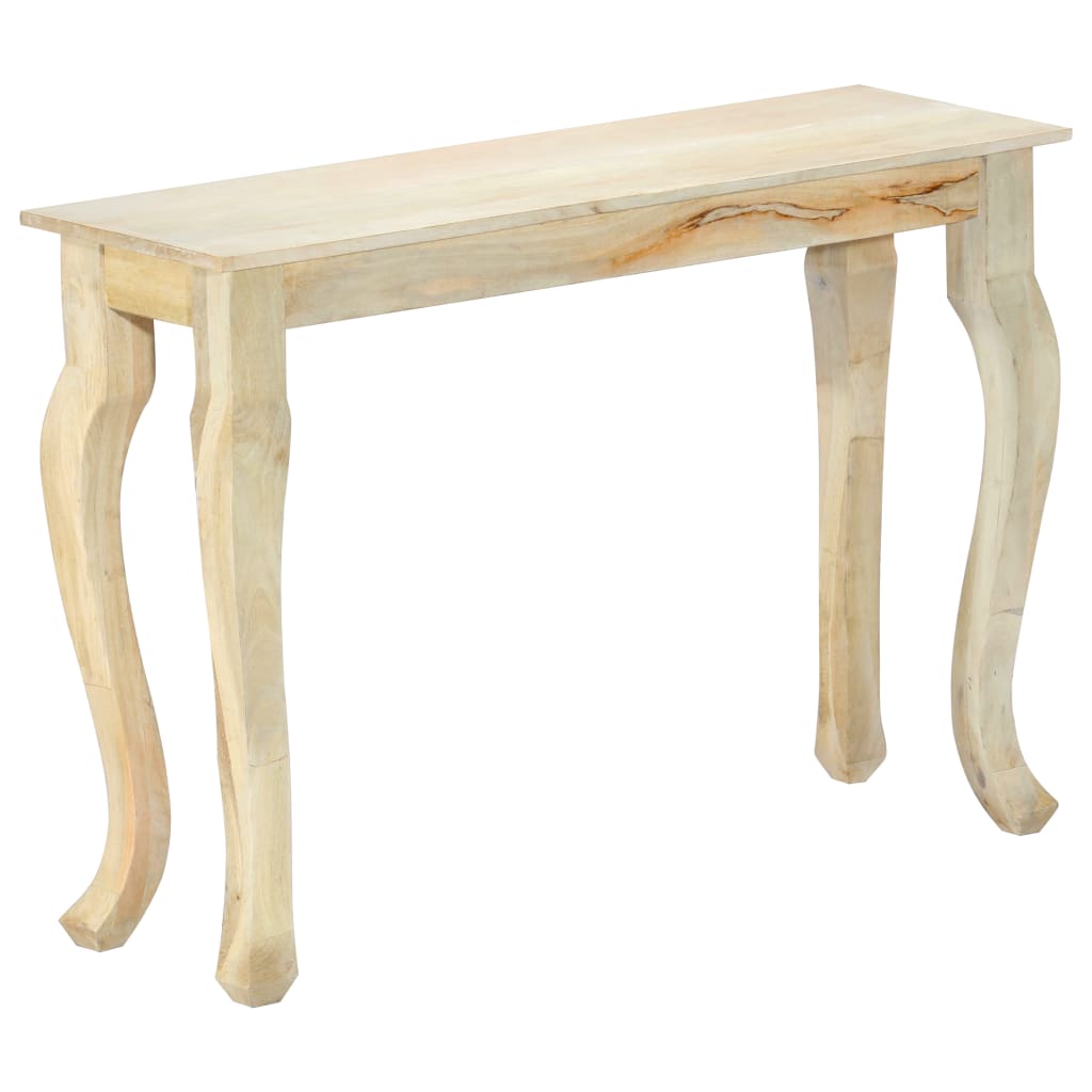 Consolle 110x35x77 cm in Legno Massello di Mango