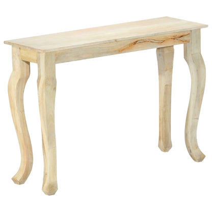 Consolle 110x35x77 cm in Legno Massello di Mango