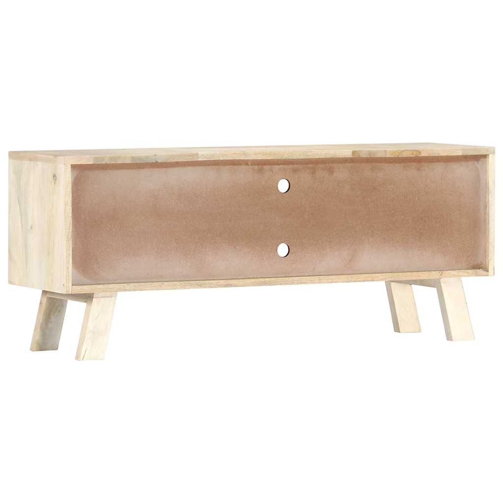 Mobile Porta TV 110x30x44 cm in Legno Massello di Mango