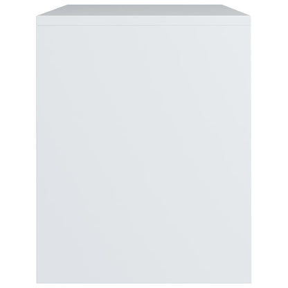 Comodini Bianchi 2 pz 40x30x40 cm Legno Ingegnerizzato - homemem39