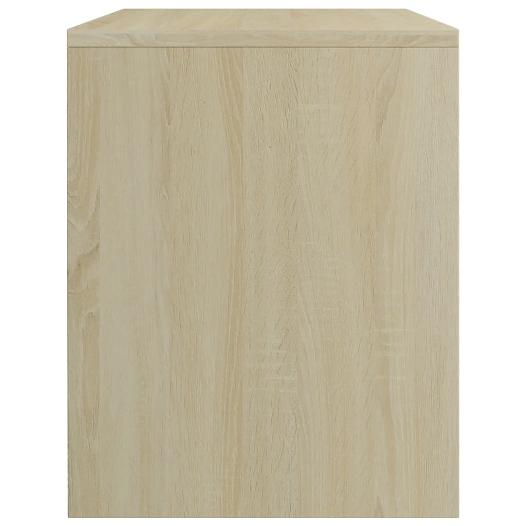 Comodino Rovere Sonoma 40x30x40 cm in Legno Multistrato - homemem39