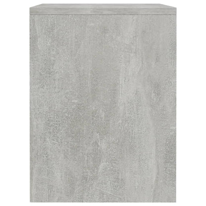 Comodini 2 pz Grigio Cemento 40x30x40 cm in Legno Multistrato - homemem39