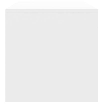 Mobile Porta TV Bianco 120x40x40 cm in Legno Multistrato - homemem39