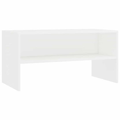 Mobile Porta TV Bianco 80x40x40 cm in Legno Multistrato