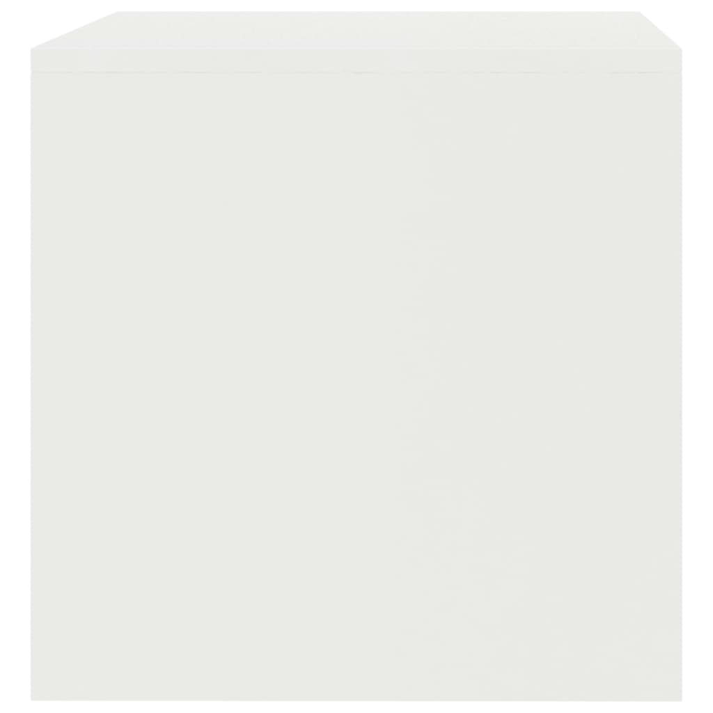 Mobile Porta TV Bianco 80x40x40 cm in Legno Multistrato - homemem39