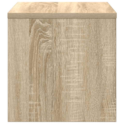 Comodino Rovere Sonoma 40x30x30 cm in Legno Multistrato - homemem39