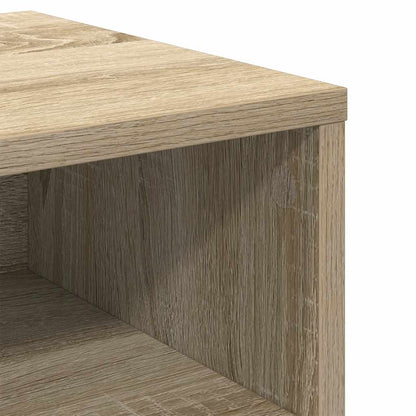 Comodino Rovere Sonoma 40x30x30 cm in Legno Multistrato - homemem39