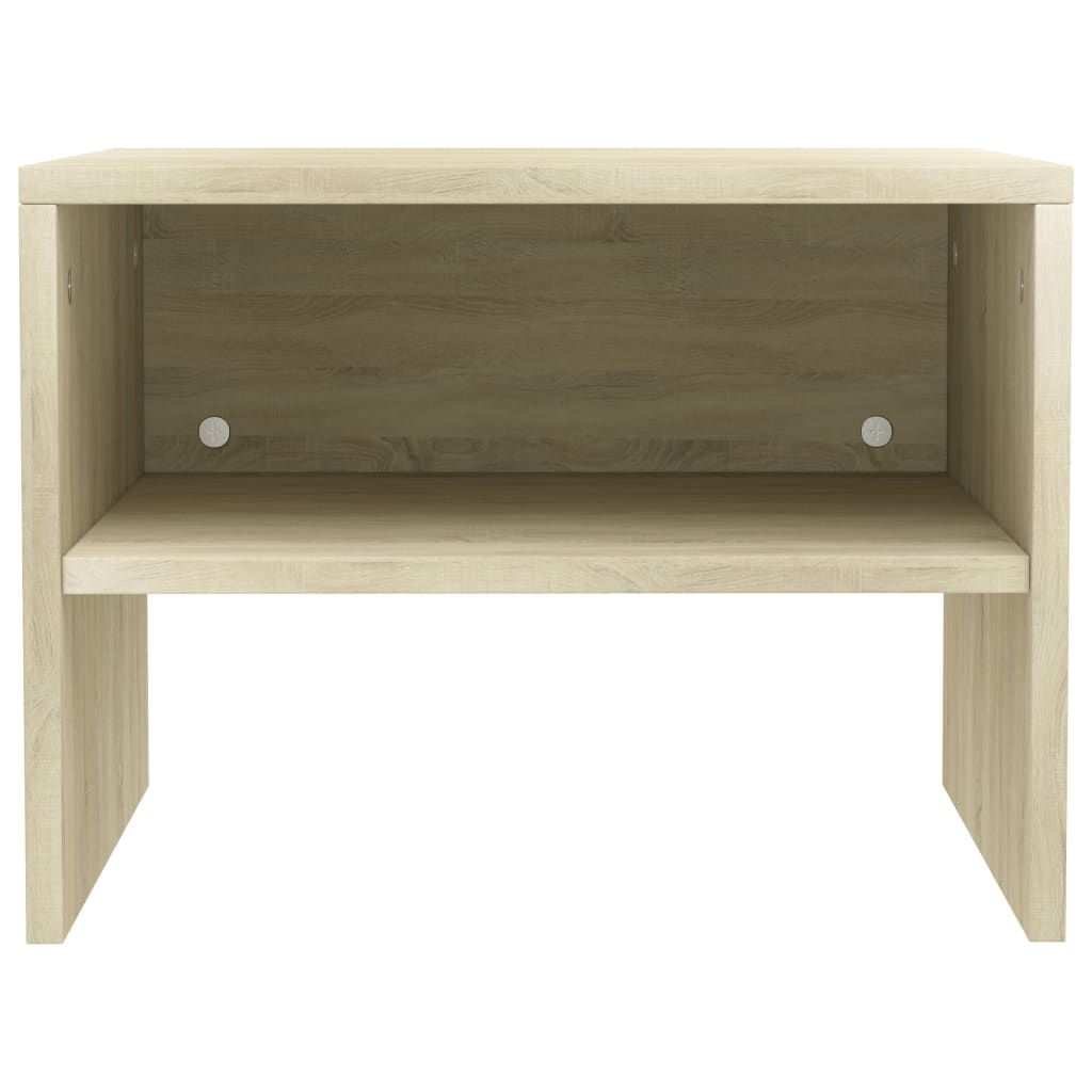 Comodini 2 pz Rovere Sonoma 40x30x30 cm in Legno Multistrato - homemem39