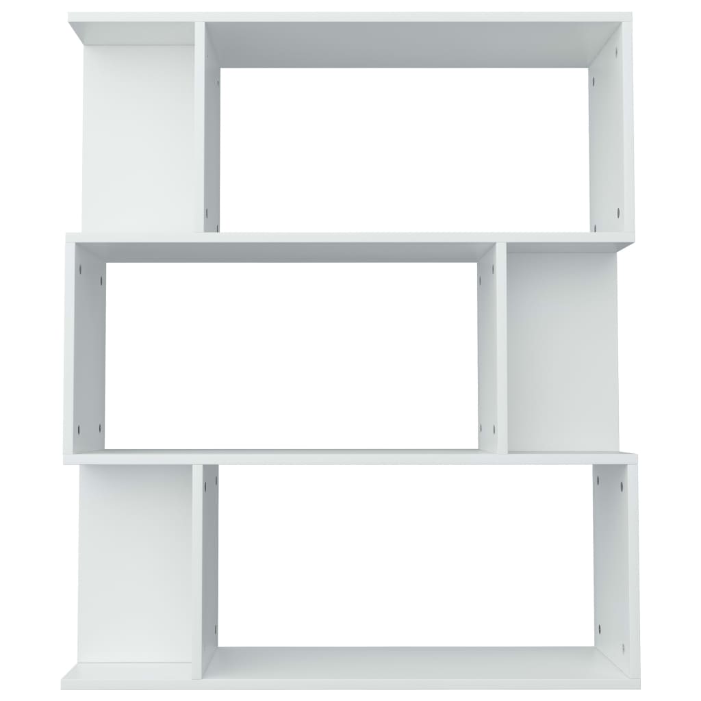 Libreria/Divisorio Bianco 80x24x96 cm in Legno Ingegnerizzato | homemem39