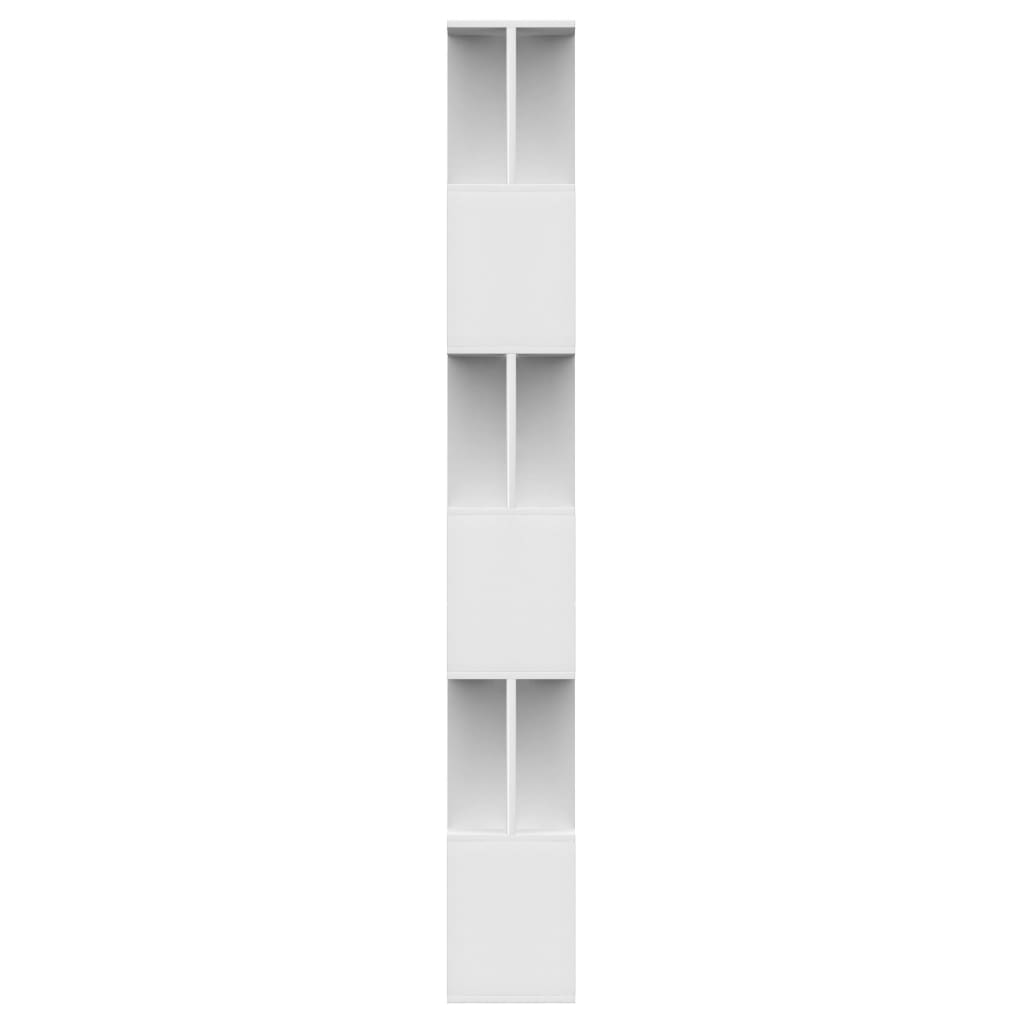 Libreria/Divisorio Bianco 80x24x192 cm in Legno Ingegnerizzato | homemem39