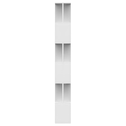 Libreria/Divisorio Bianco 80x24x192 cm in Legno Ingegnerizzato | homemem39