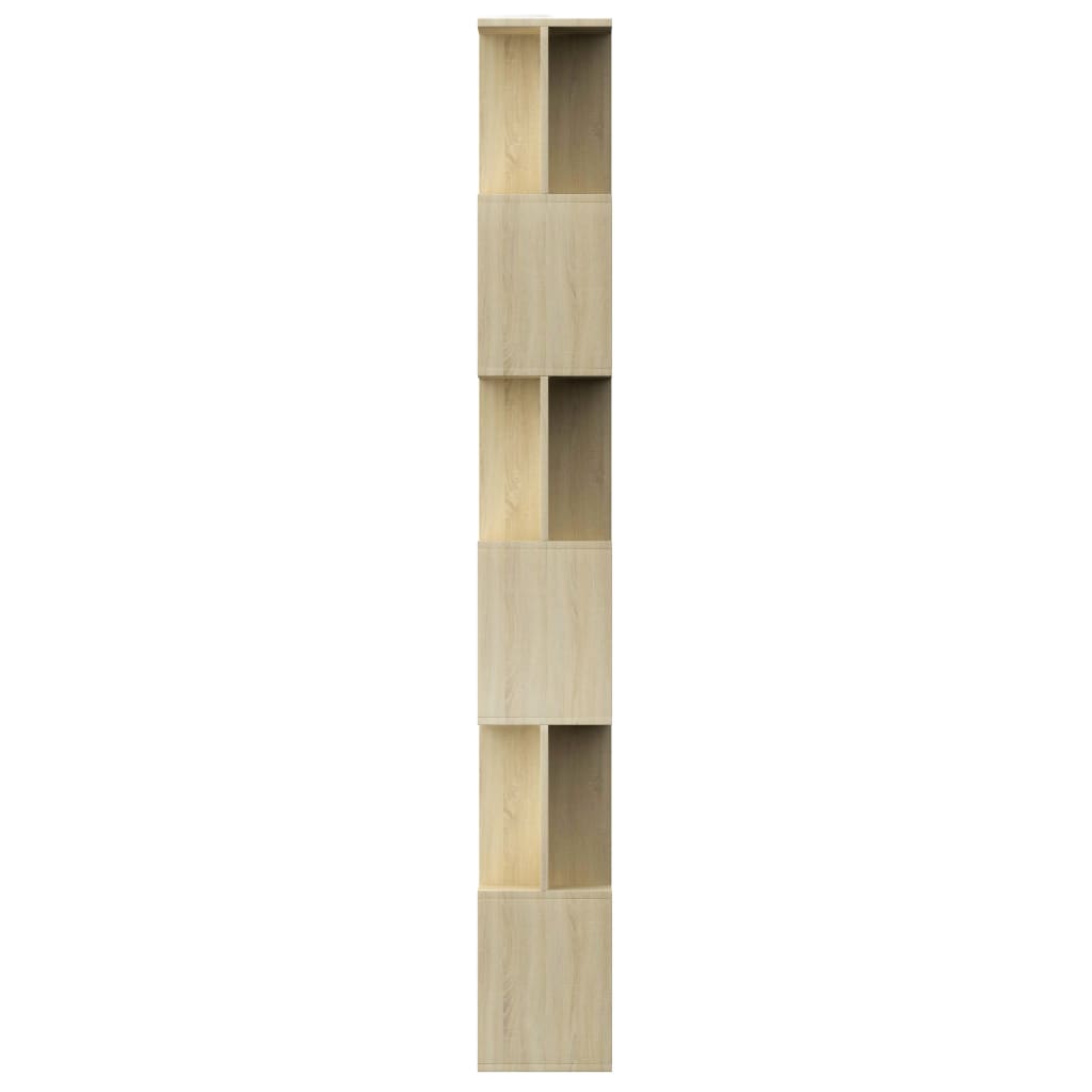 Libreria/Divisorio Rovere Sonoma 80x24x192 cm Legno Ingegnerizzato | homemem39