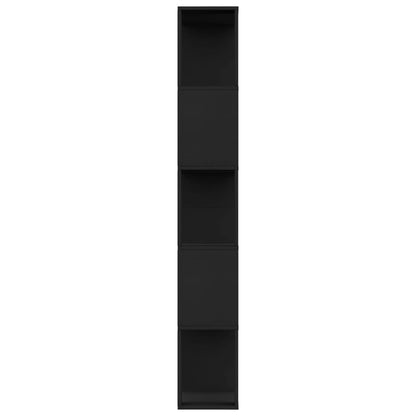 Libreria/Divisorio Nero 80x24x159 cm in Legno Ingegnerizzato | homemem39