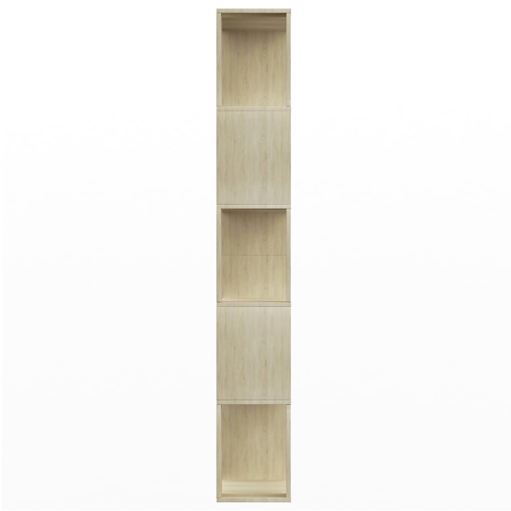Libreria/Divisorio Rovere Sonoma 80x24x159 cm Legno Ingegnerizzato | homemem39