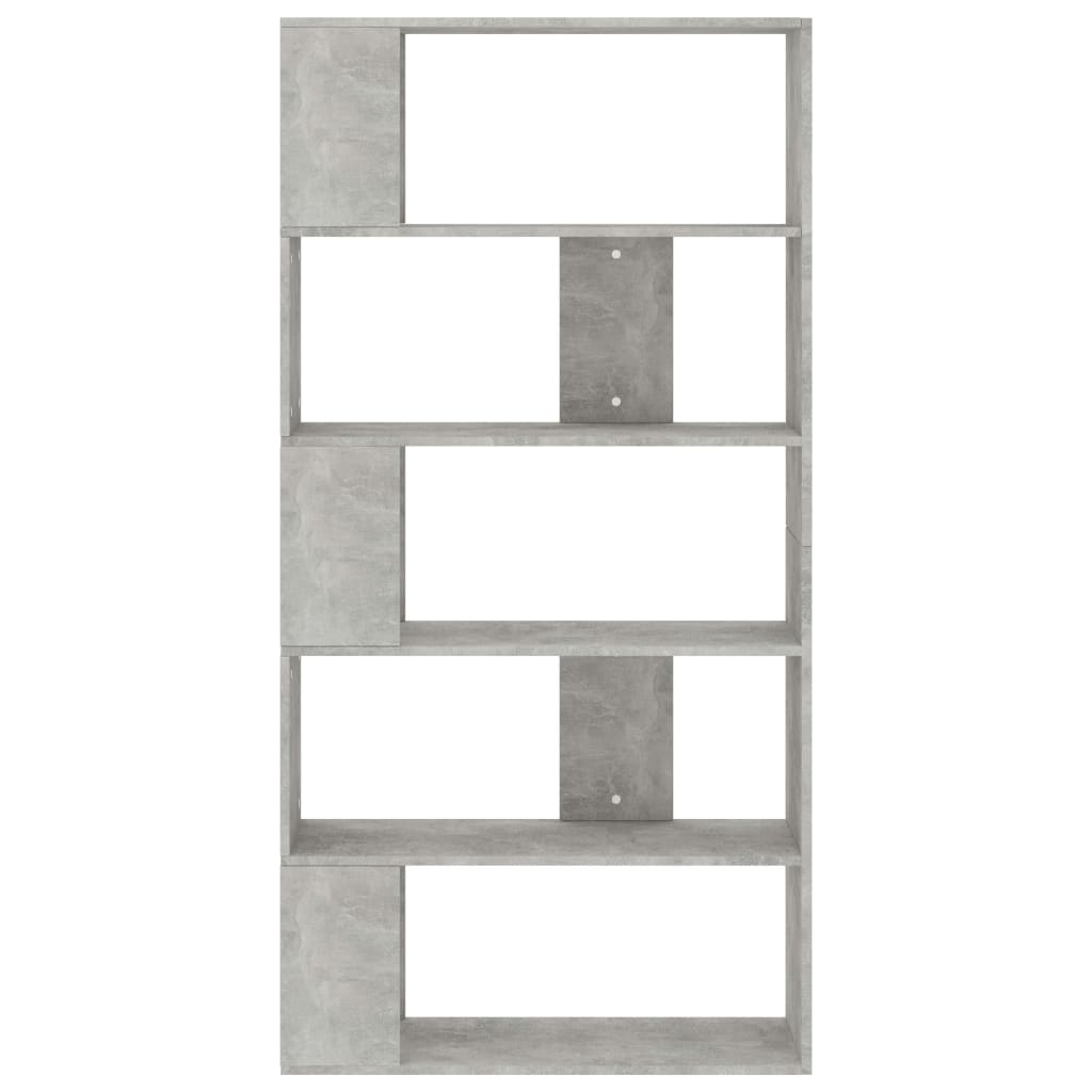 Libreria/Divisorio Grigio Cemento 80x24x159cm Legno Ingegnerizzato | homemem39
