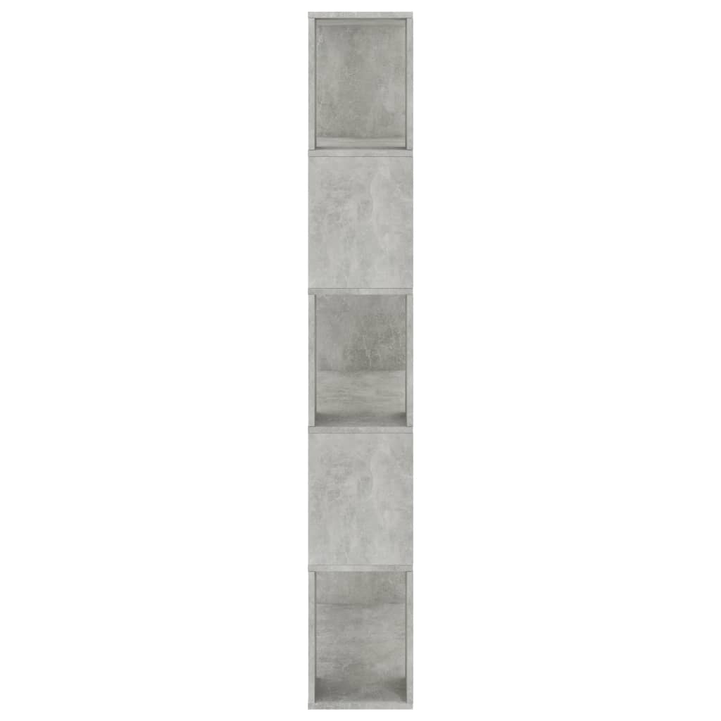 Libreria/Divisorio Grigio Cemento 80x24x159cm Legno Ingegnerizzato | homemem39