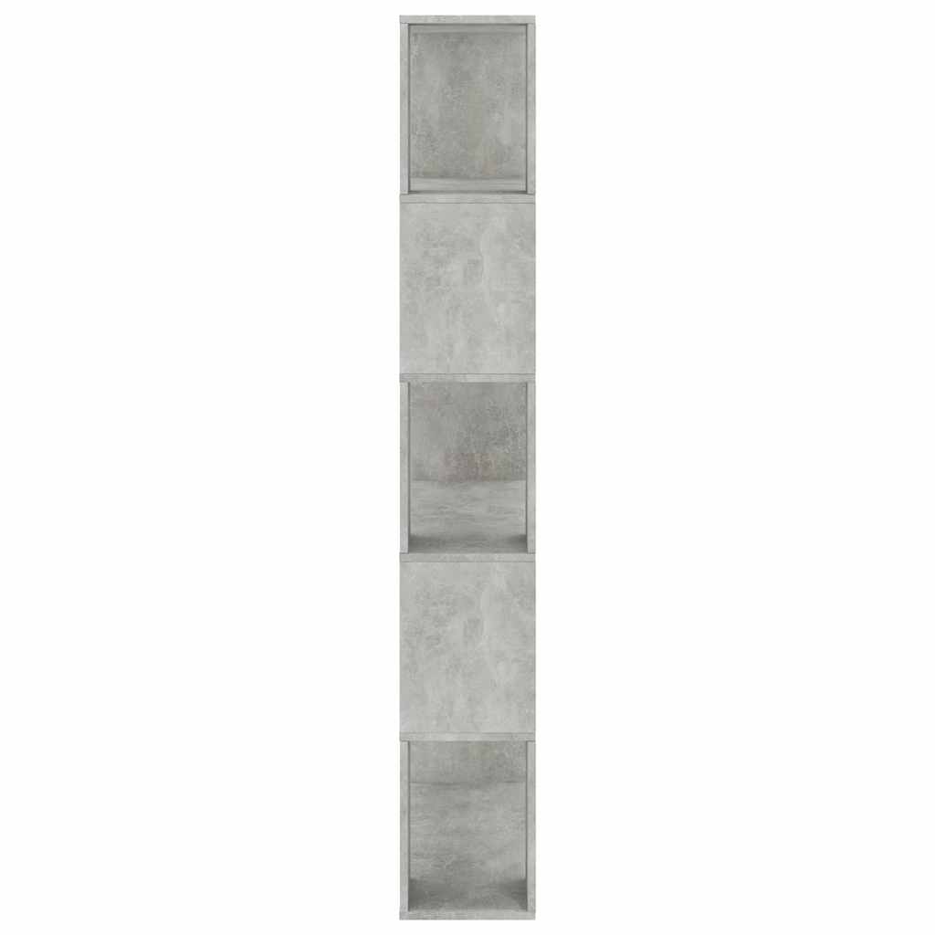 Libreria/Divisorio Grigio Cemento 80x24x159cm