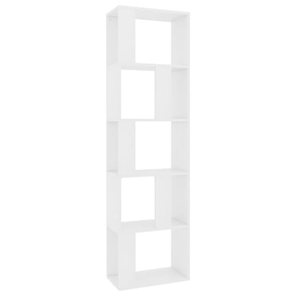 Libreria/Divisorio Bianco 45x24x159 cm in Legno Multistrato | homemem39