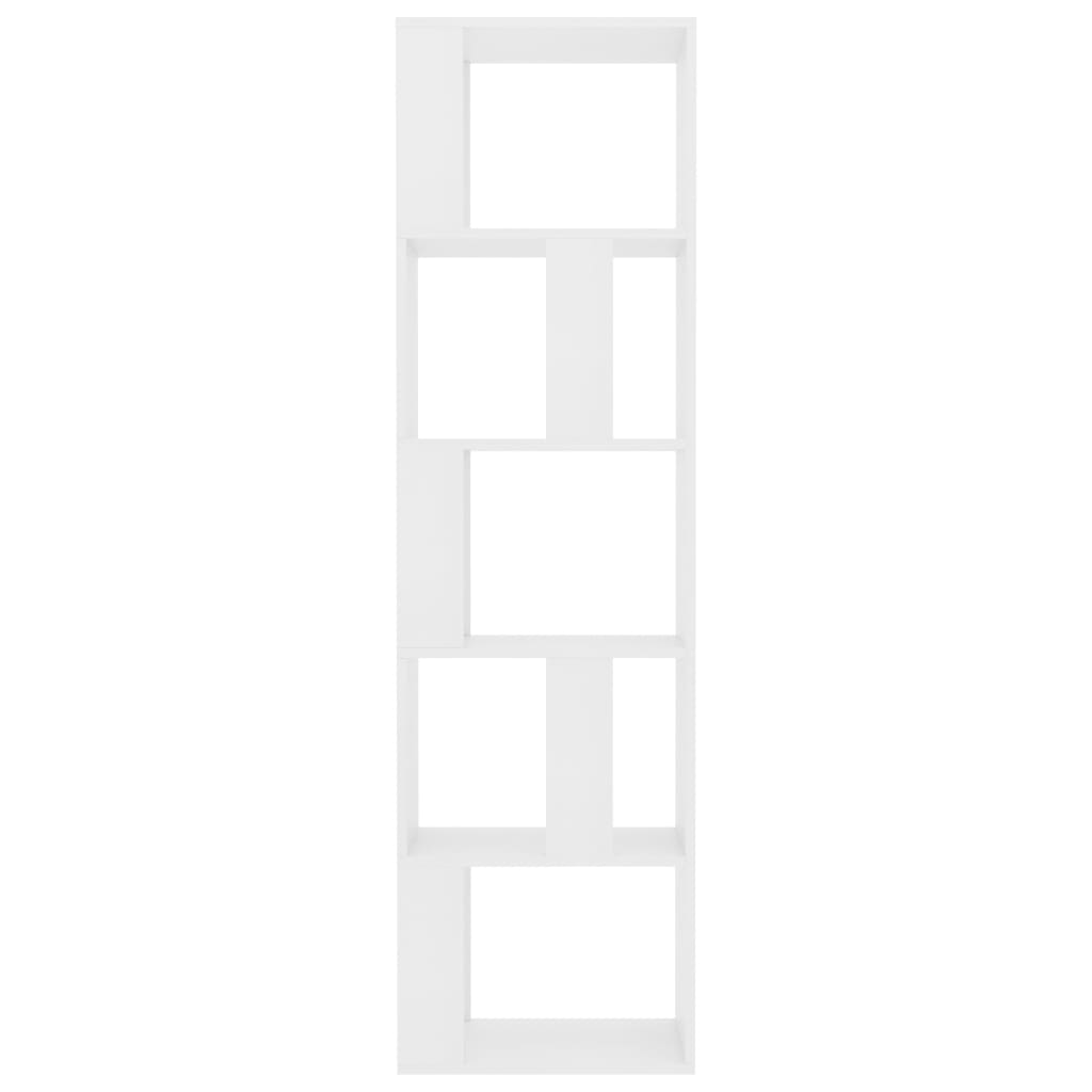 Libreria/Divisorio Bianco 45x24x159 cm in Legno Multistrato | homemem39