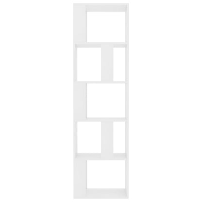 Libreria/Divisorio Bianco 45x24x159 cm in Legno Multistrato | homemem39