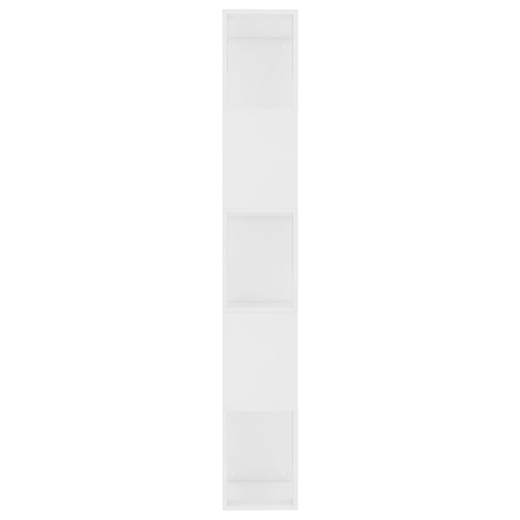 Libreria/Divisorio Bianco 45x24x159 cm in Legno Multistrato | homemem39