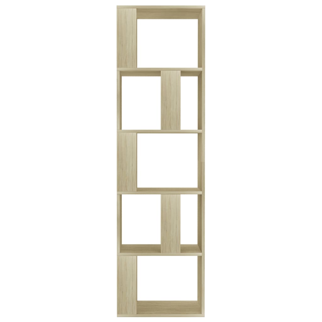 Libreria/Divisorio Rovere Sonoma 45x24x159 cm Legno Multistrato | homemem39