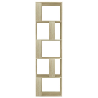 Libreria/Divisorio Rovere Sonoma 45x24x159 cm Legno Multistrato | homemem39