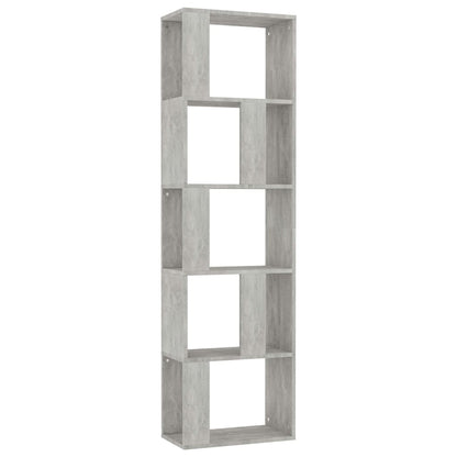 Libreria/Divisorio Grigio Cemento 45x24x159cm Legno Multistrato | homemem39