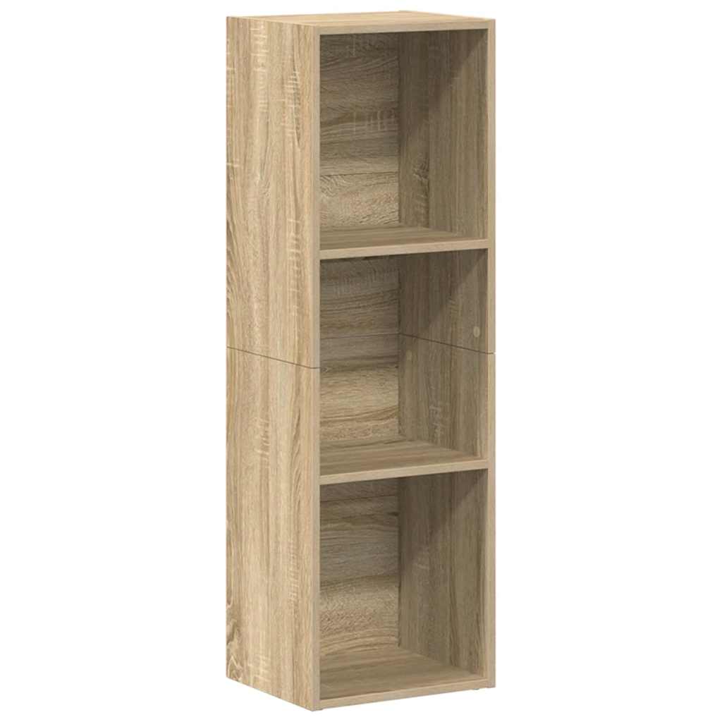 Libreria/Mobile TV Rovere Sonoma 36x30x114 cm Legno Multistrato