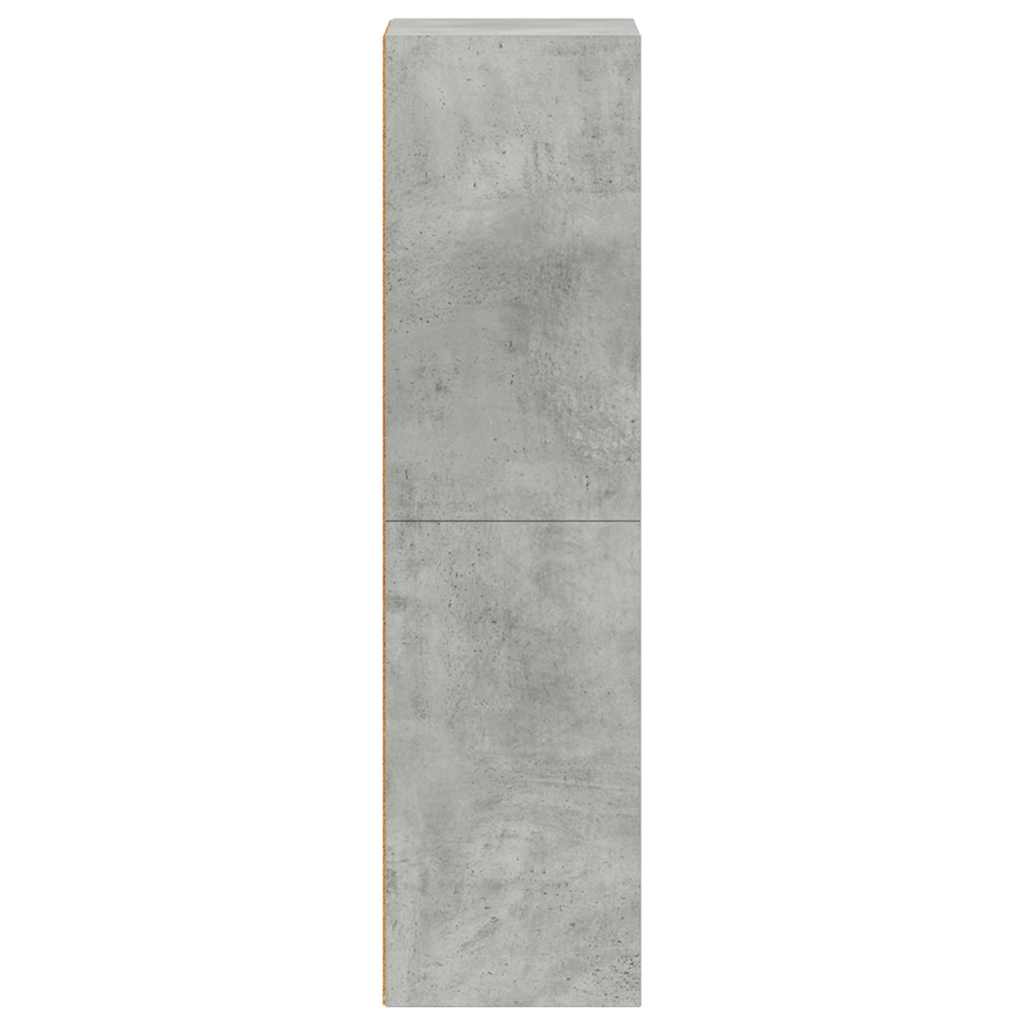 Libreria/Mobile TV Grigio Cemento 36x30x114cm Legno Multistrato | homemem39