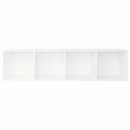 Libreria / Mobile TV Bianco 36x30x143 cm in Legno Multistrato | homemem39