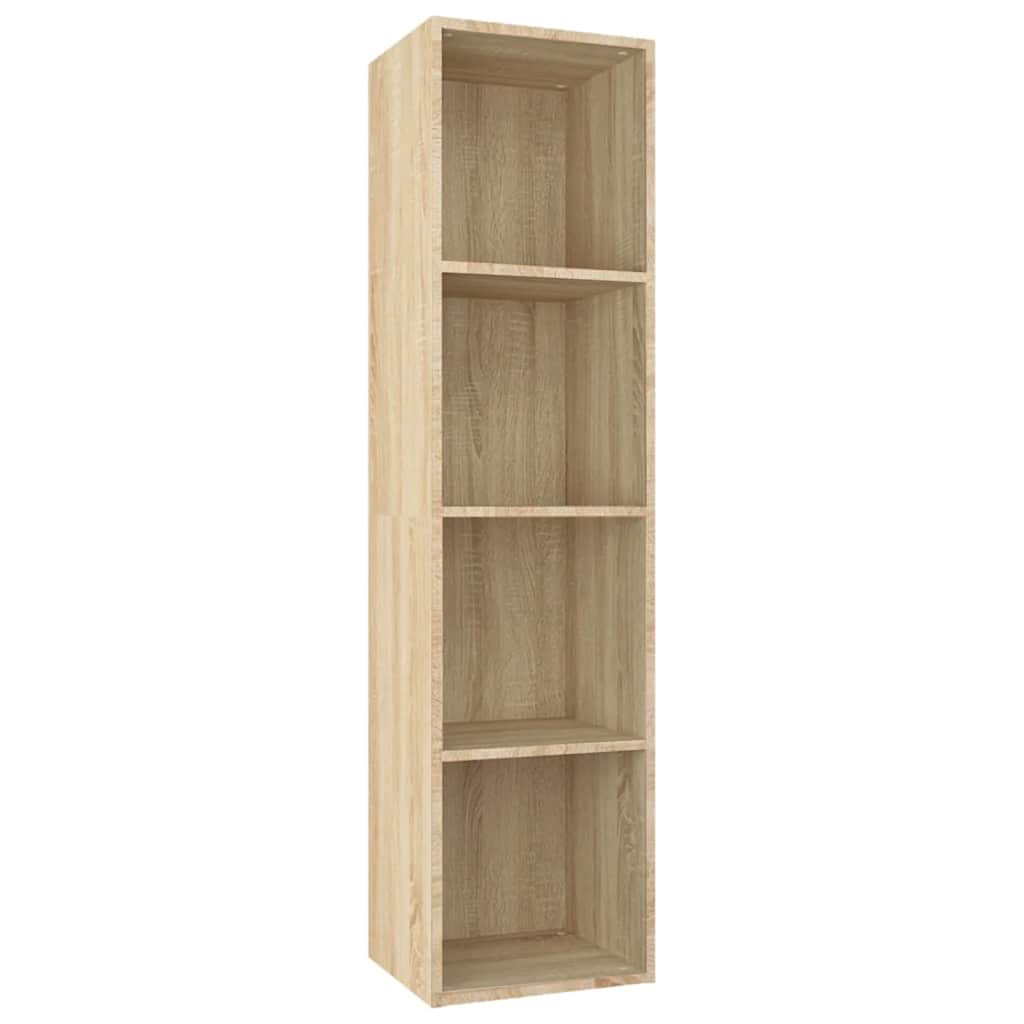 Libreria/Mobile TV Rovere Sonoma 36x30x143 cm Legno Multistrato | homemem39