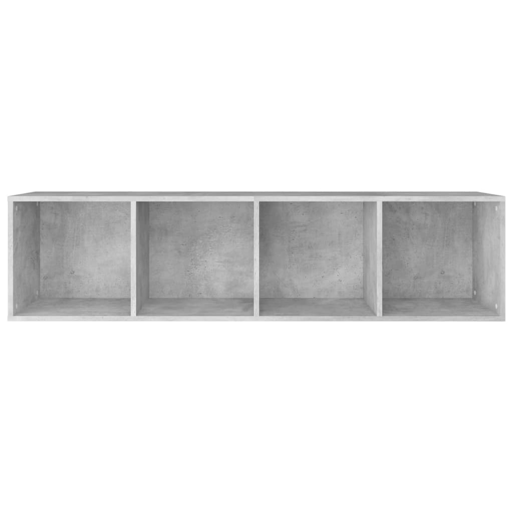 Libreria/Mobile TV Grigio Cemento 36x30x143 cm in Multistrato | homemem39