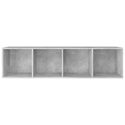 Libreria/Mobile TV Grigio Cemento 36x30x143 cm in Multistrato | homemem39
