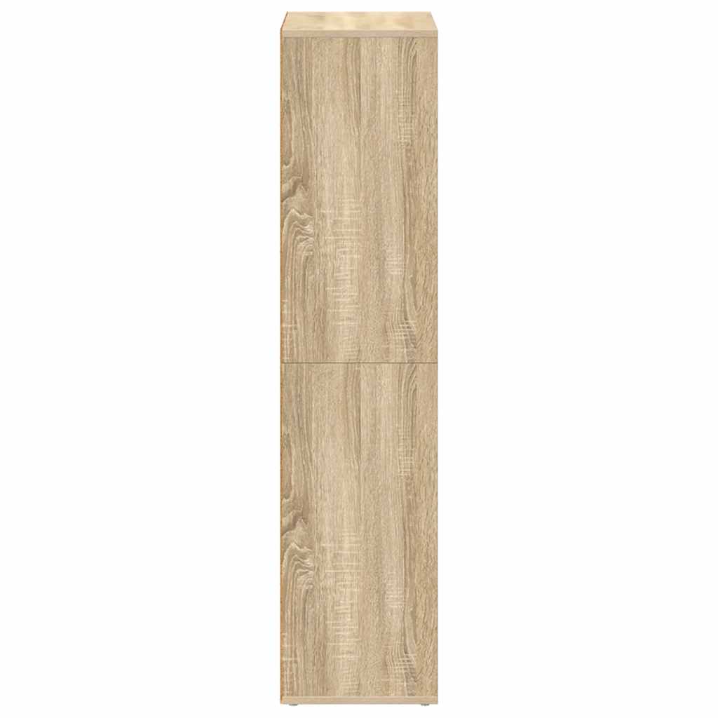 Libreria/Credenza Rovere Sonoma 66x30x130 cm Legno Multistrato