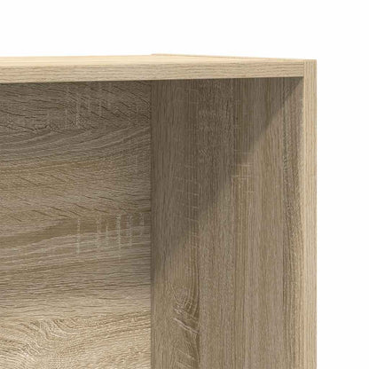 Libreria/Credenza Rovere Sonoma 66x30x130 cm Legno Multistrato