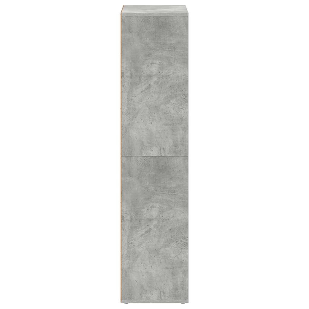 Libreria/Credenza Grigio Cemento 66x30x130 cm Legno Multistrato | homemem39