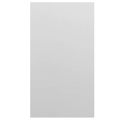 Libreria/Credenza Bianca 50x25x80 cm in Legno Multistrato | homemem39