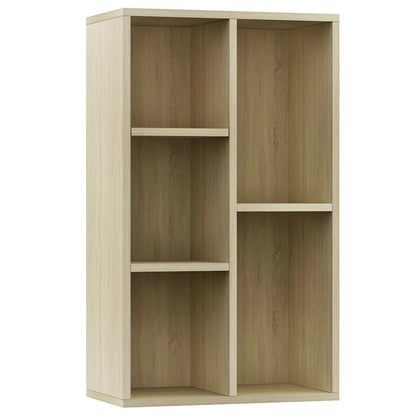 Libreria/Credenza Rovere Sonoma 50x25x80 cm Legno Multistrato | homemem39