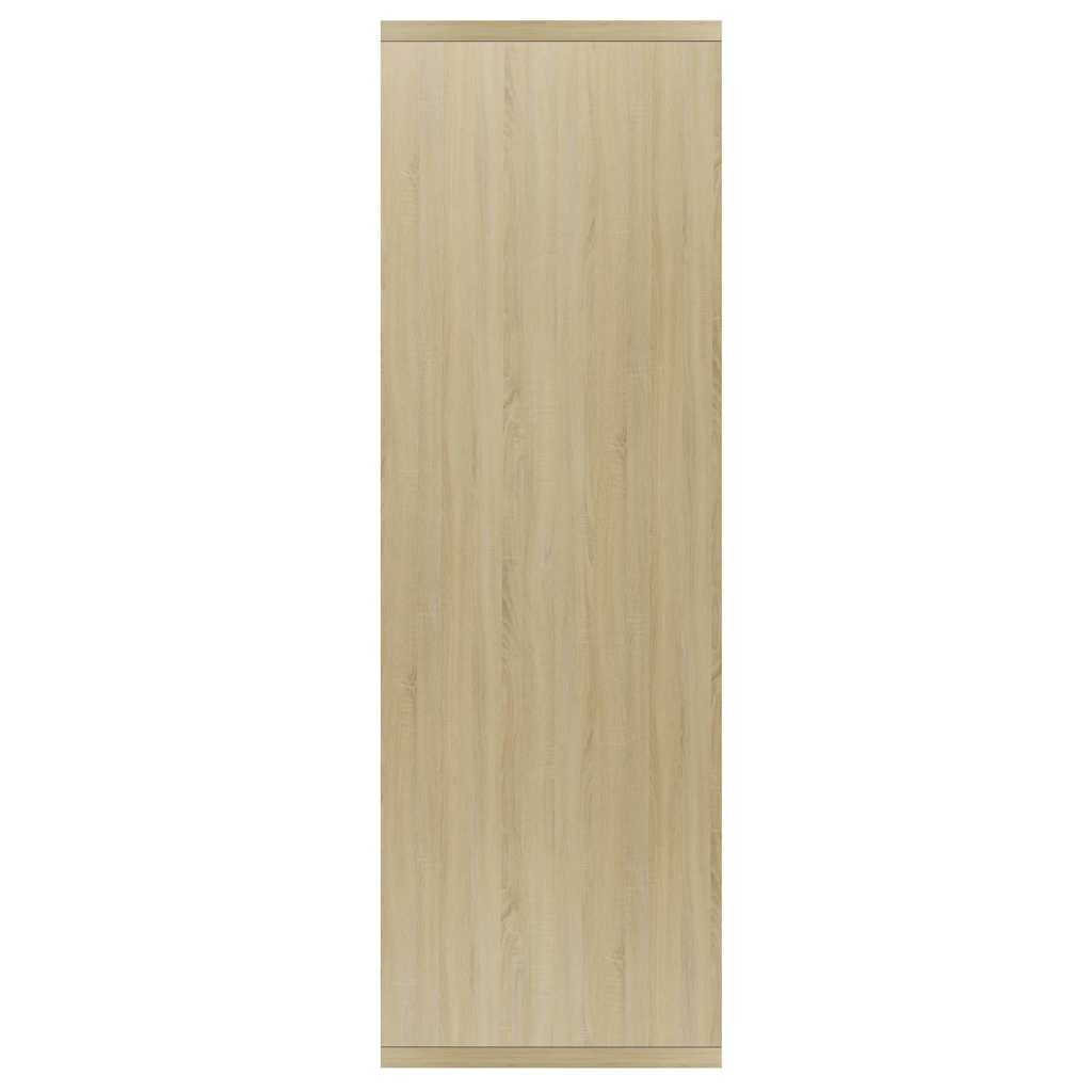 Libreria/Credenza Rovere Sonoma 50x25x80 cm Legno Multistrato | homemem39