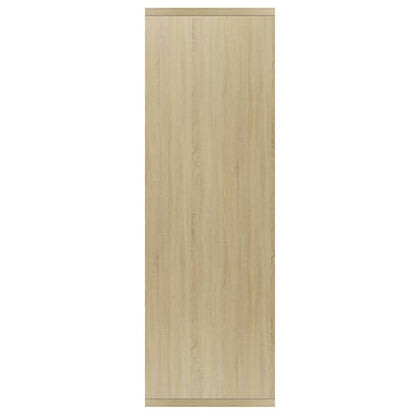 Libreria/Credenza Rovere Sonoma 50x25x80 cm Legno Multistrato | homemem39