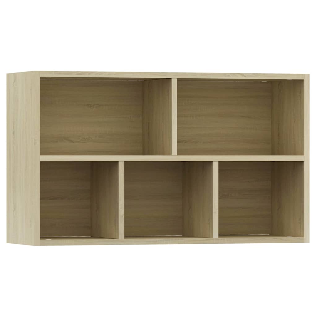 Libreria/Credenza Rovere Sonoma 50x25x80 cm Legno Multistrato | homemem39