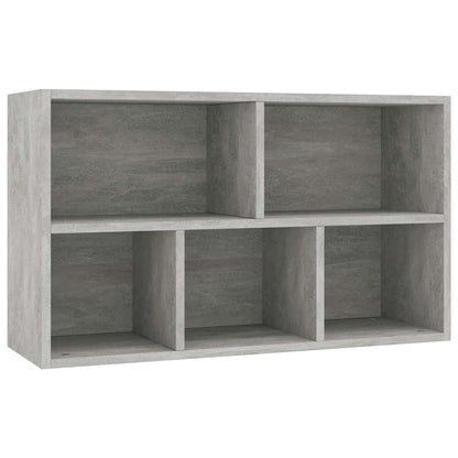 Libreria/Credenza Grigio Cemento 50x25x80 cm Legno Multistrato | homemem39