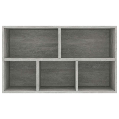 Libreria/Credenza Grigio Cemento 50x25x80 cm Legno Multistrato | homemem39