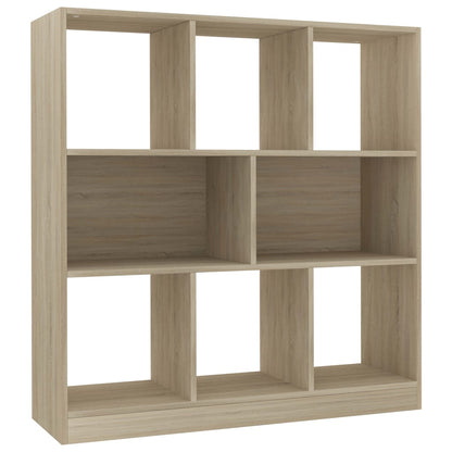 Libreria Rovere Sonoma 97,5x29,5x100 cm in Legno Multistrato | homemem39