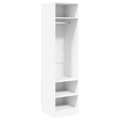Armadio Bianco 50x50x200 cm in Legno Multistrato