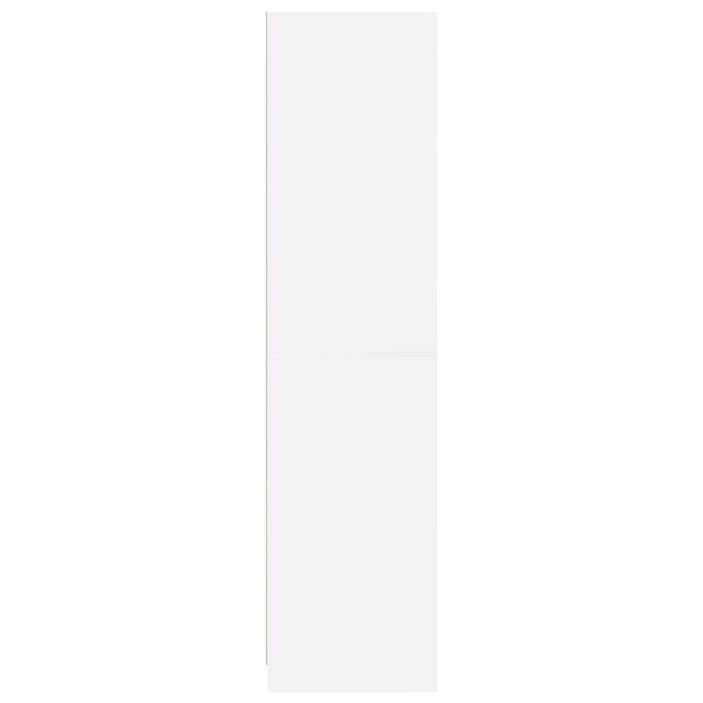 Armadio Bianco 50x50x200 cm in Legno Multistrato | homemem39