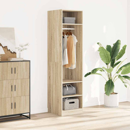 Armadio Rovere Sonoma 50x50x200 cm in Legno Multistrato